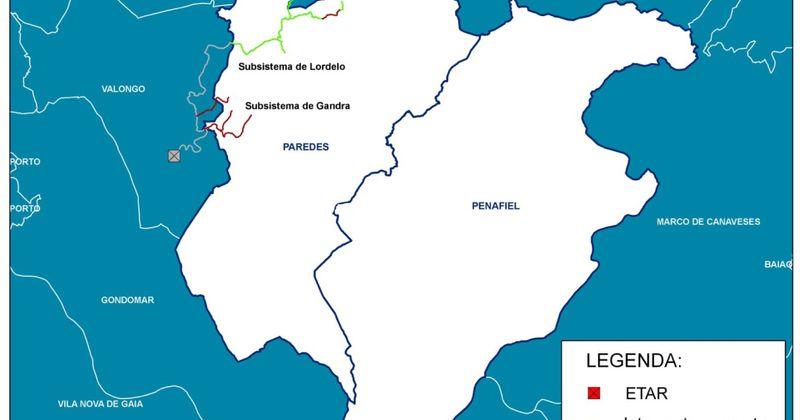 Interceptores dos Subsistemas de Gandra e Lordelo